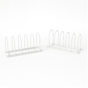 Pot Lid Holder Organizer, Kitchen Countertop Storage Rack Cutting Boards, Bakeware, Pots & Pans, Serving Trays, Reusable Containers in Cabinet Pantry