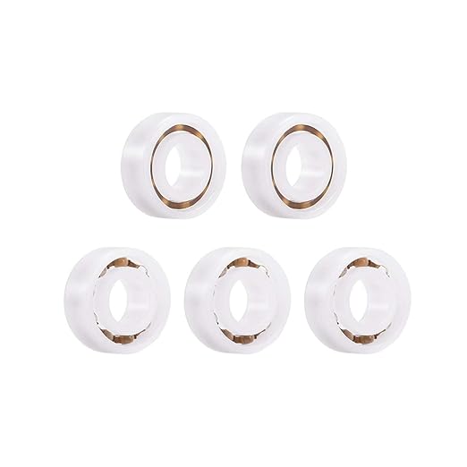 Plastic Bearings 5x11x3mm Glass Ball Nylon Cage 685 Bearings 5pcs